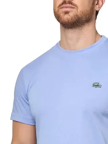 Lacoste Men's Short Sleeve Pima Jersey Crew Neck Tee - 3