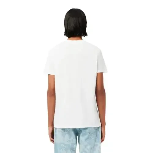 Lacoste Men's Short Sleeve Pima Jersey Crew Neck Tee - 3