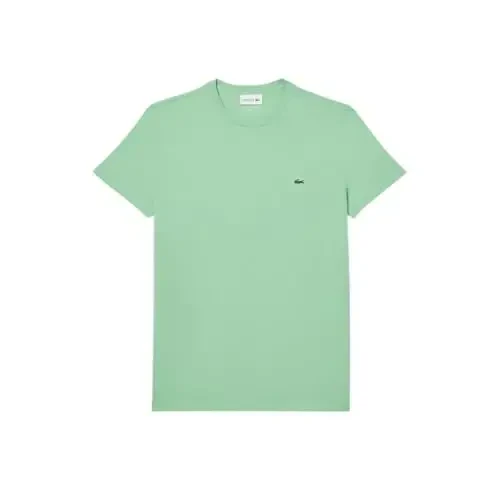 Lacoste Men's Short Sleeve Pima Jersey Crew Neck Tee - 5