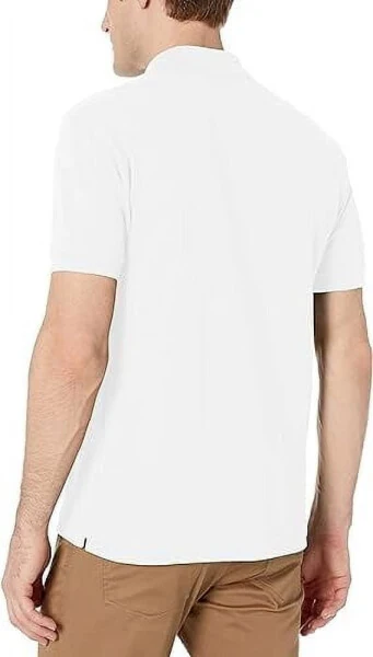 Lacoste Men's Classic Pique 100% Cotton Short Sleeve Polo White Size XL- - 3