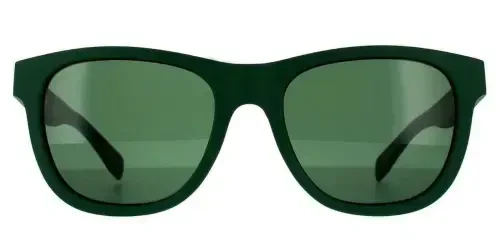 Lacoste Men's Matte Green Soft Square Classic Sunglasses L848S - Made in Italy - 1