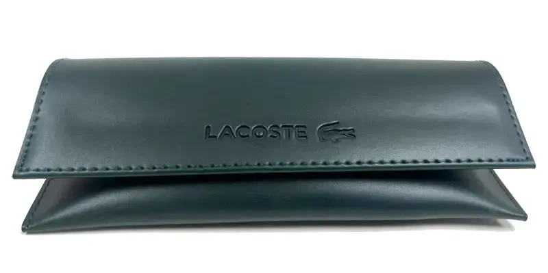 Lacoste Men's Matte Green Soft Square Classic Sunglasses L848S - Made In Italy - 4