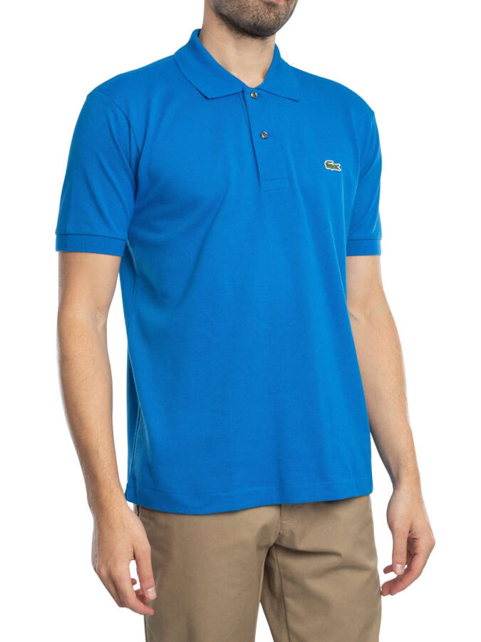 Lacoste Classic Fit Original Pique Polo Shirt, Blue - 1