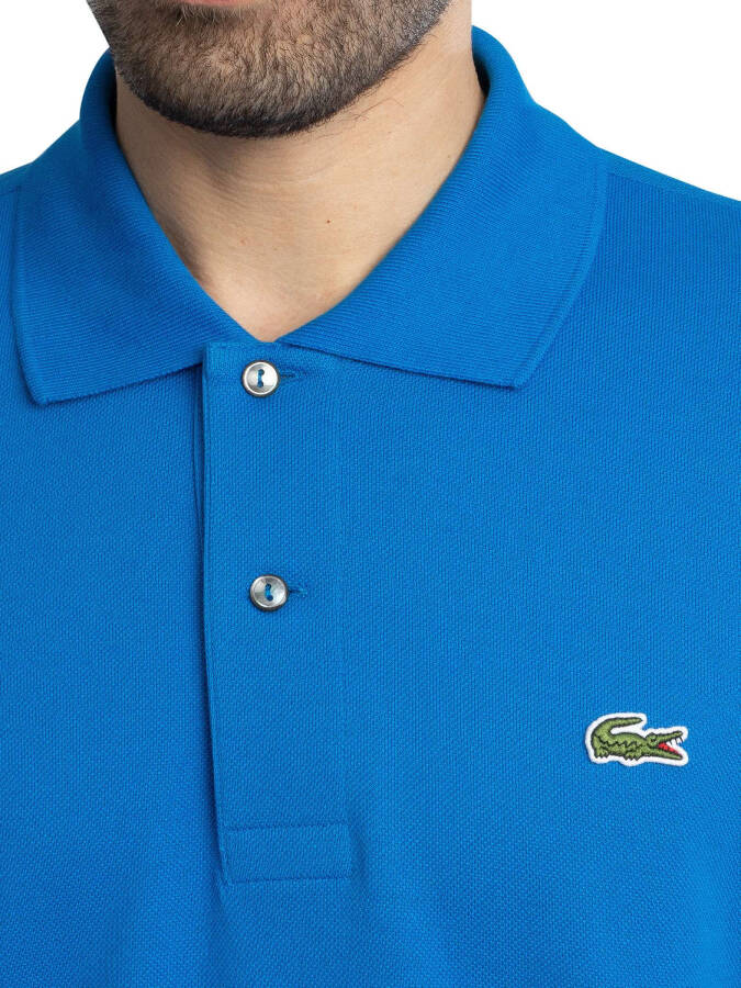 Lacoste Classic Fit Original Pique Polo Shirt, Blue - 4
