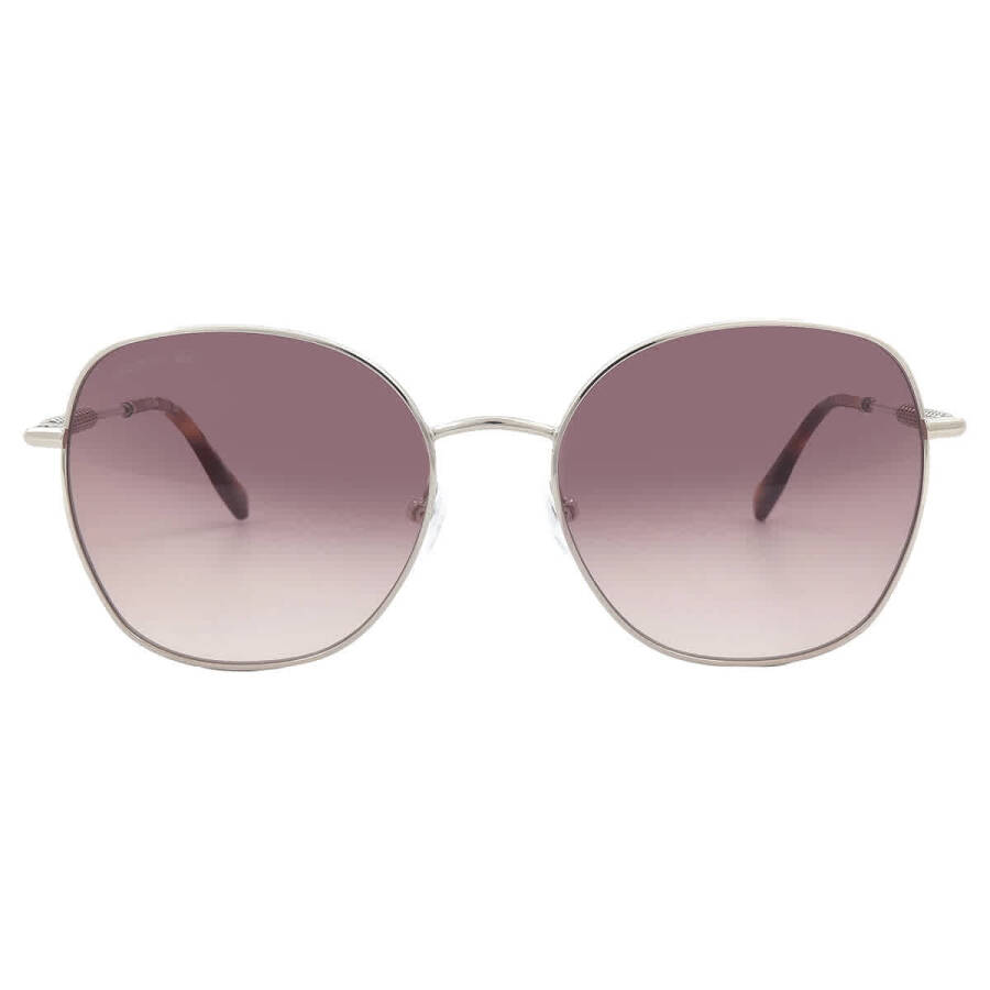 Lacoste L257S 712 Женские Солнцезащитные очки с оправой из светлого золота - 2