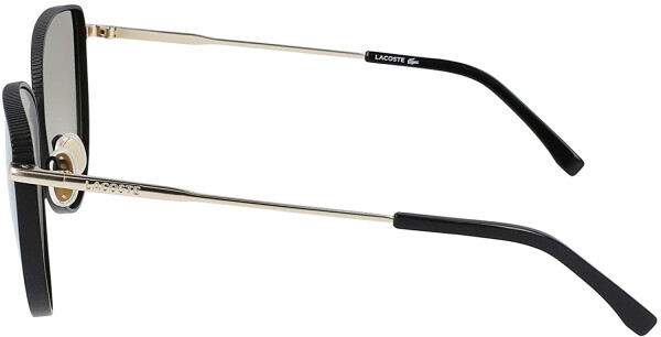 Lacoste LA 230S Metal Women's Cat-Eye Sunglasses Matte Onyx 59mm Adult - 2