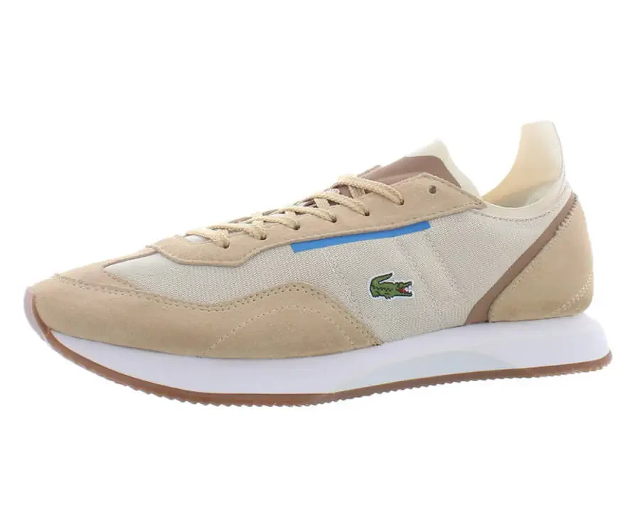 Lacoste Match Break Womens Shoes Size 5, Color: Off White/Natural - 1