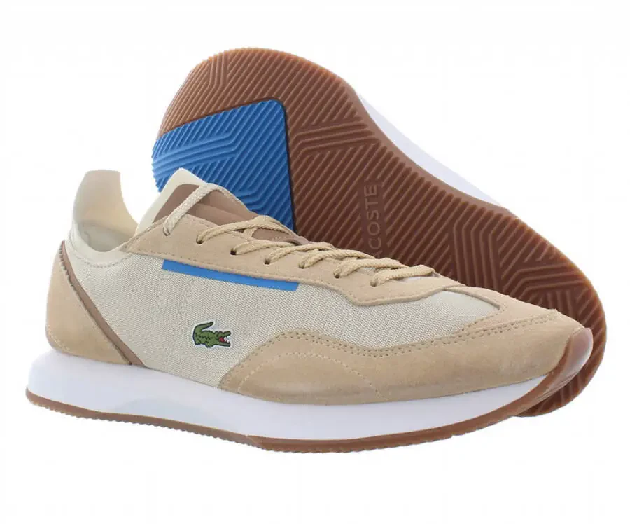 Lacoste Match Break Womens Shoes Size 5, Color: Off White/Natural - 4