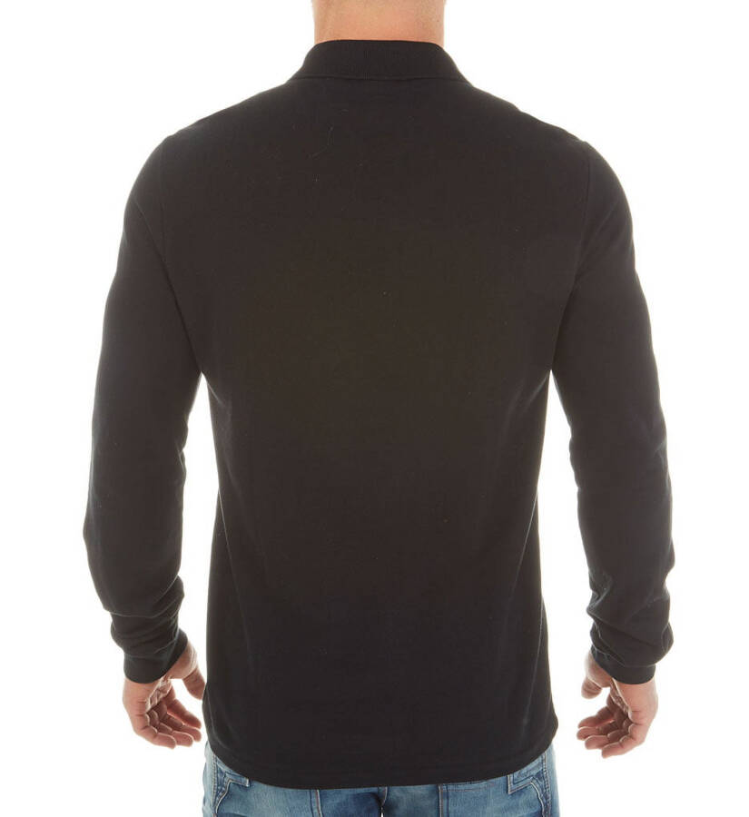 Lacoste Men's Long Sleeve Classic Pique Polo White L1312 001 - 4