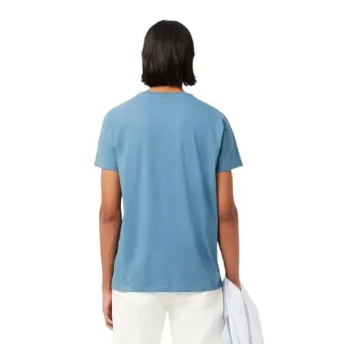 Lacoste Men's Short Sleeve Pima Jersey Crew Neck Tee - 3