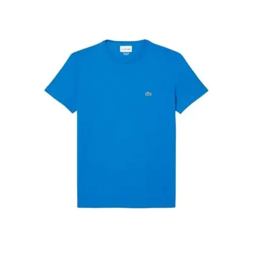 Lacoste Men's Short Sleeve Pima Jersey Crew Neck Tee - 5