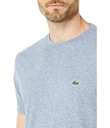 Lacoste Men's Short Sleeve Pima Jersey Crew Neck Tee - 3