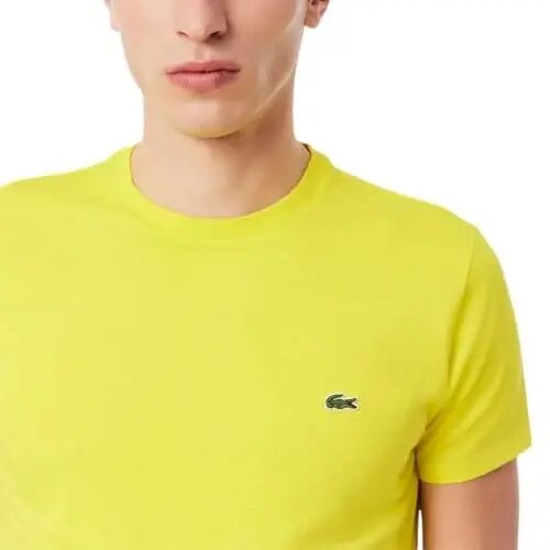 Lacoste Men's Short Sleeve Pima Jersey Crew Neck Tee - 4