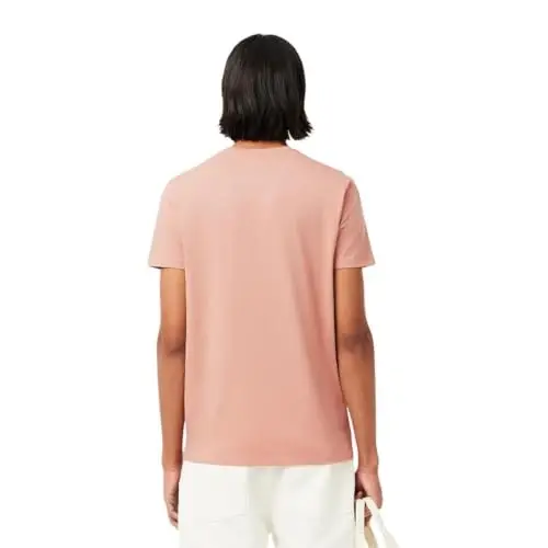Lacoste Men's Short Sleeve Pima Jersey Crew Neck Tee - 3