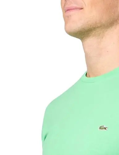 Lacoste Men's Short Sleeve Pima Jersey Crew Neck Tee - 3
