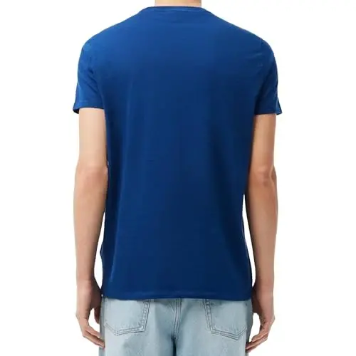 Lacoste Men's Short Sleeve Pima Jersey Crew Neck Tee - 2