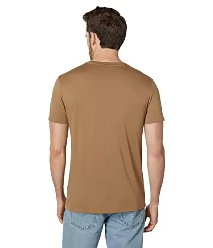 Lacoste Men's Short Sleeve Pima Jersey Crew Neck Tee - LACOSTE (1)