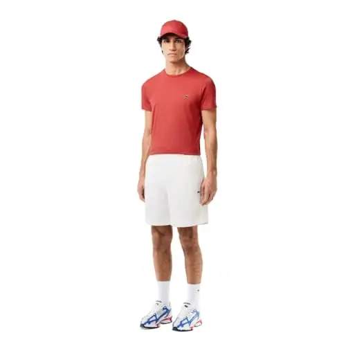 Lacoste Men's Short Sleeve Pima Jersey Crew Neck Tee - LACOSTE (1)
