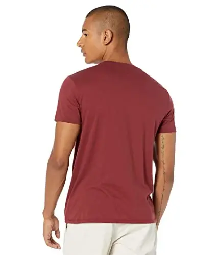 Lacoste Men's Short Sleeve Pima Jersey Crew Neck Tee - LACOSTE (1)