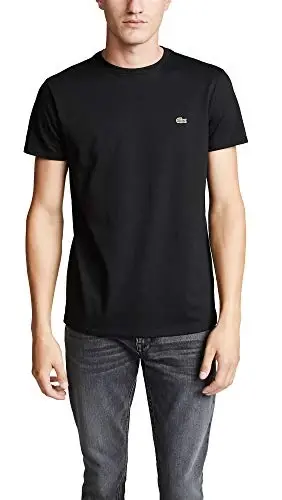 Lacoste Men's Short Sleeve Pima Jersey Crew Neck Tee - 5