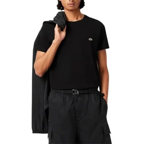 Lacoste Men's Short Sleeve Pima Jersey Crew Neck Tee - Lacoste