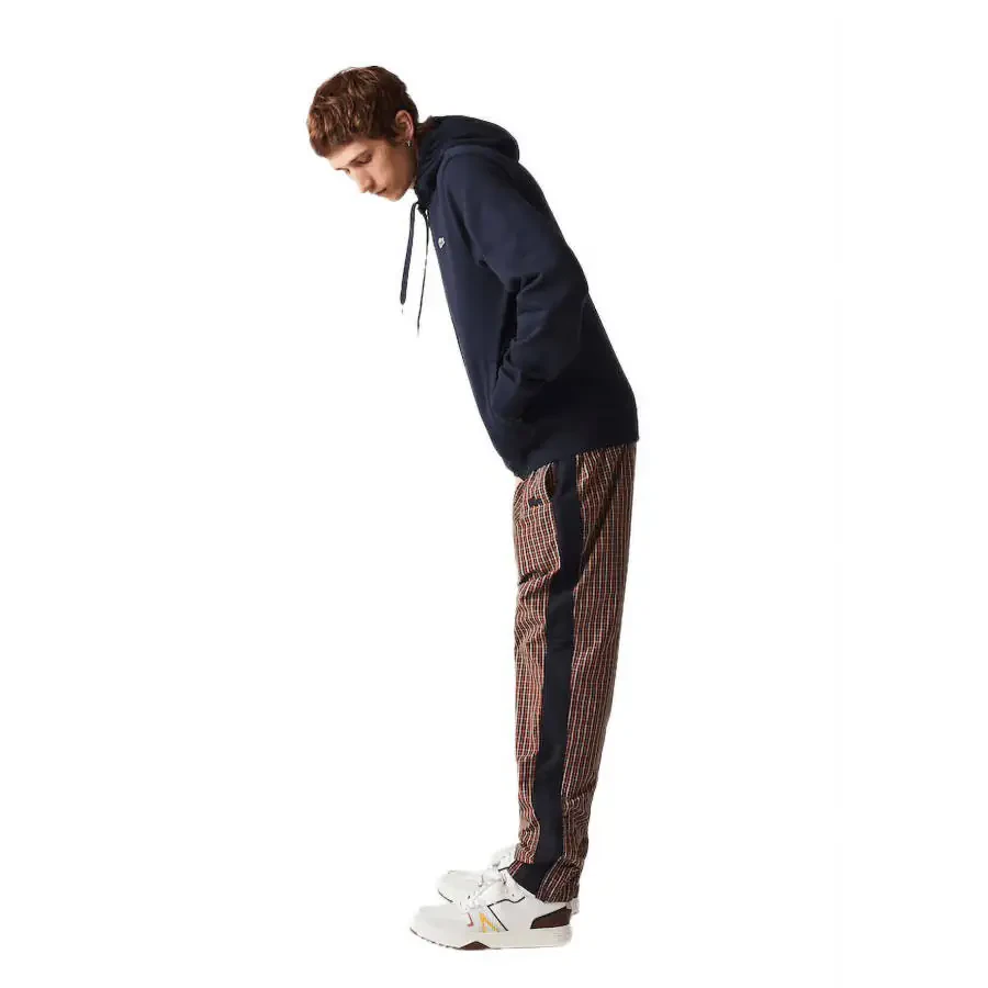 Lacoste Mens Sport Uzun Yengli Fleece Tam Fermuarlı Kapüşonlu Svitşört Orta Boy Navy Blue/Navy Blue - 2