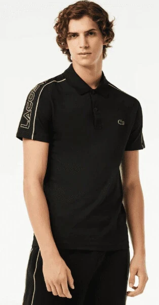 Lacoste NOIR/LIMEIRA Мужская рубашка-поло в стиле Colorblock, US X-Large - Modazone (1)