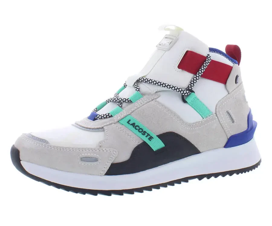 Lacoste Run Breaker Womens Shoes Size 5, Color: White/Turquoise- - 1