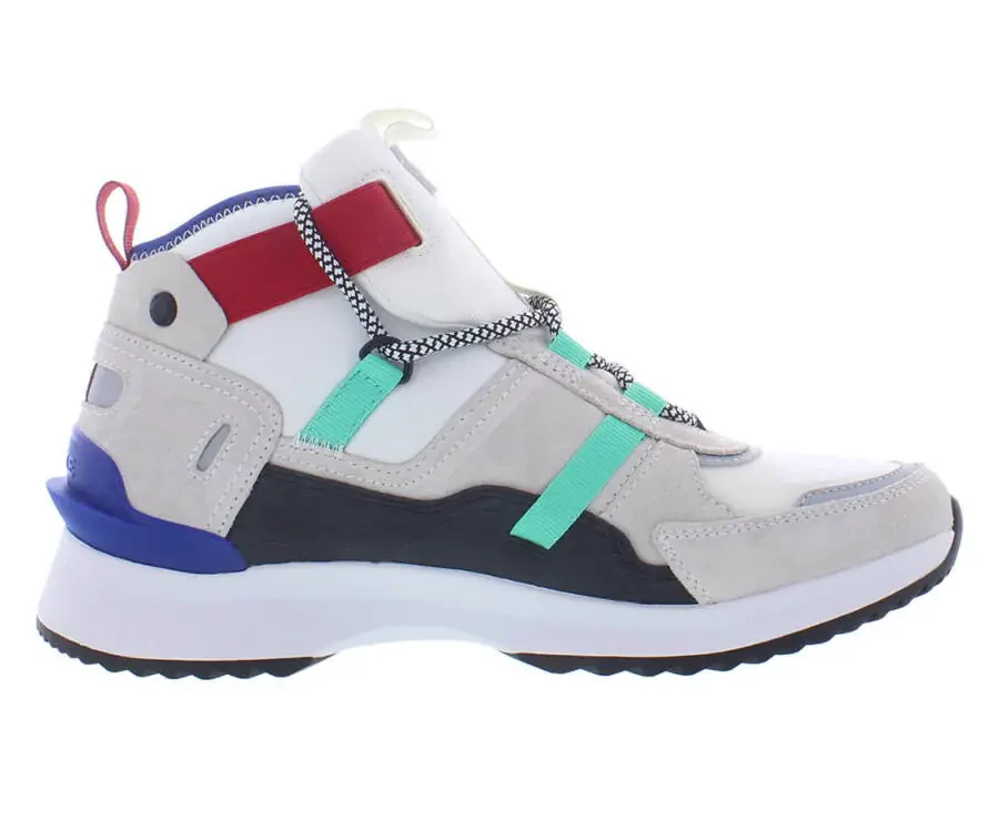 Lacoste Run Breaker Womens Shoes Size 5, Color: White/Turquoise- - 2