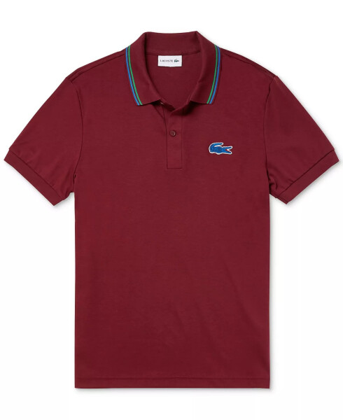 Lacoste YUP Men's Regular-Fit Ribbed Polo Shirt, US 5-Large - 1