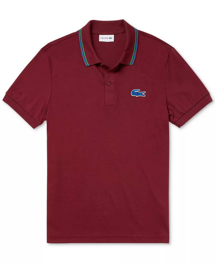 Lacoste YUP Men's Regular-Fit Ribbed Polo Shirt, US 5-Large - 1