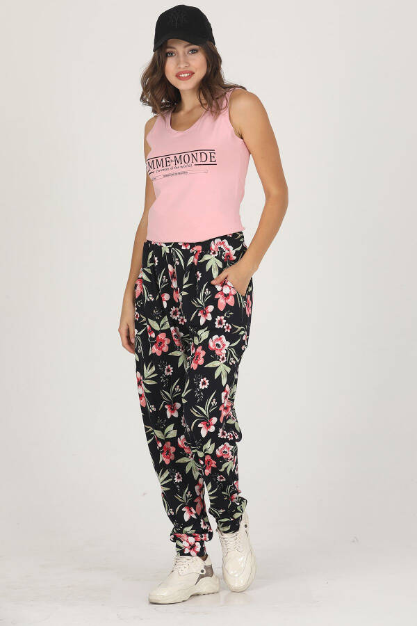 Lady Jenny Daphne Comfort Wear T-Shirt and Pants Set - 2