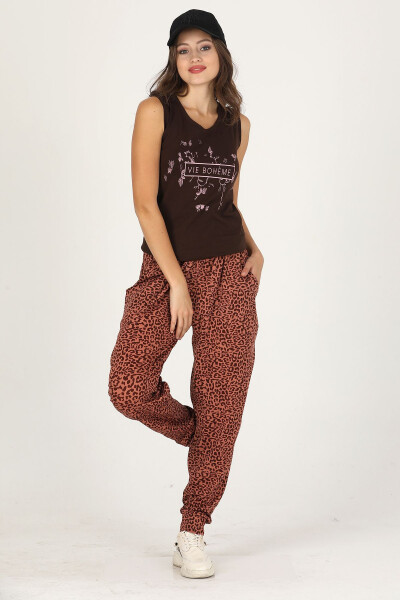 Lady Jenny Daphne Comfort Wear T-Shirt and Trouser Set - 2