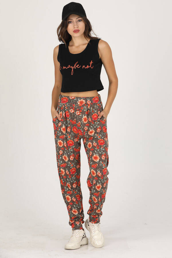 Lady Jenny Daphne Comfortable Clothing T-shirt and Trousers Set - 1