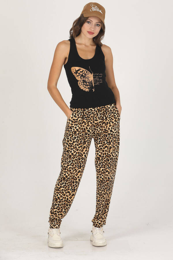 Lady Jenny Daphne Comfortable Clothing T-shirt and Trousers Set - 1