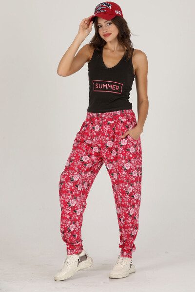 Lady Jenny Daphne Comfortable T-Shirt and Pants Set - 4