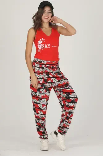 Lady Jenny Daphne Relaxed Wear T-shirt and Shalwar Set-10036 - 1