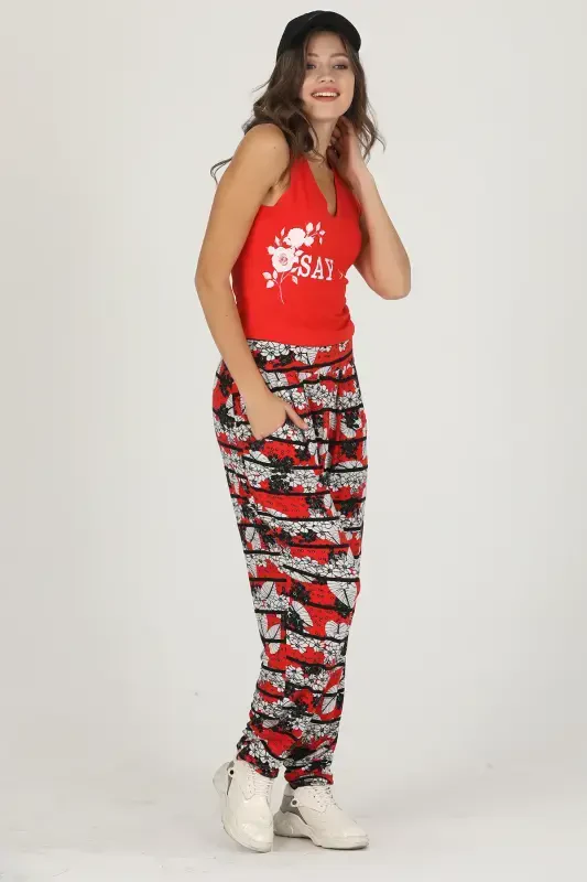 Lady Jenny Daphne Relaxed Wear T-shirt and Shalwar Set-10036 - 2