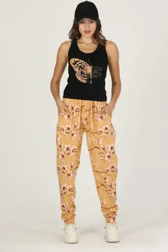 Lady Jenny Daphne Relaxed Wear T-Shirt and Trousers Set-10024 - 1