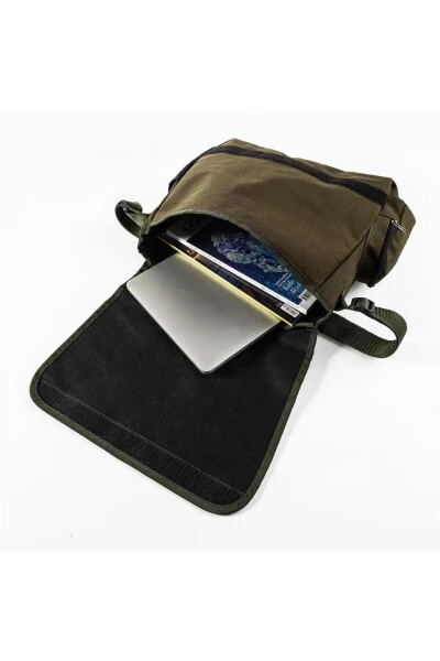 LAGOM MODA Streetwear Unisex Yeşil Postacı Çantası-Yeşil - Modazone (1)