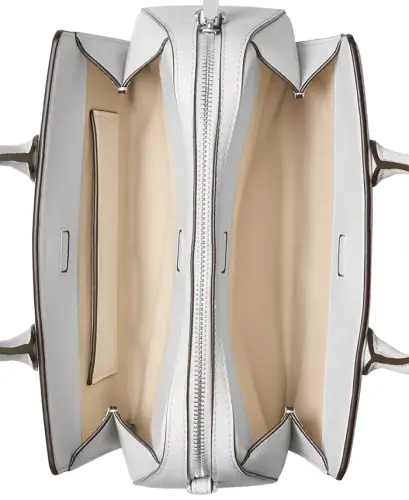 Laila Small Crossbody Satchel-Optic White/ Allum - MICHAEL KORS (1)