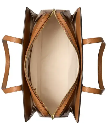 Laila Medium Tote-Vanilla/acorn - 4