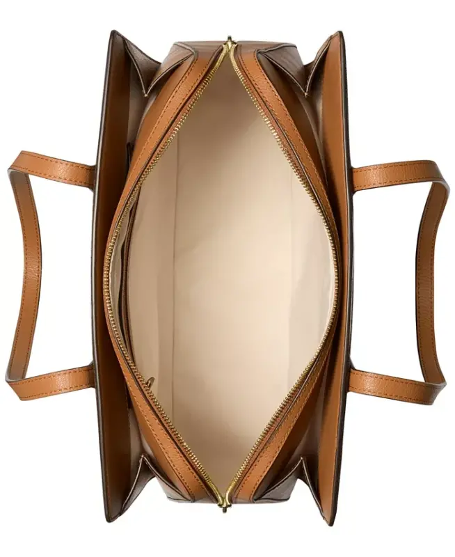 Laila Medium Tote-Vanilla/acorn - 4