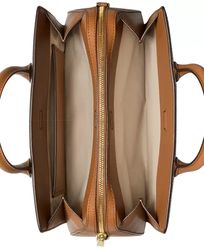 Laila oʻrta charm crossbody sumkasi - Vanilla/acorn - 3