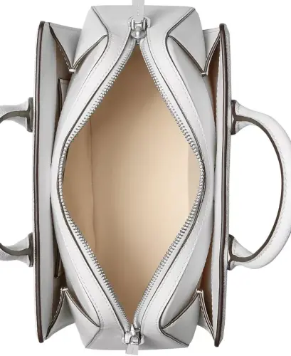 Laila Small Crossbody Satchel-Optic White/ Allum - 3