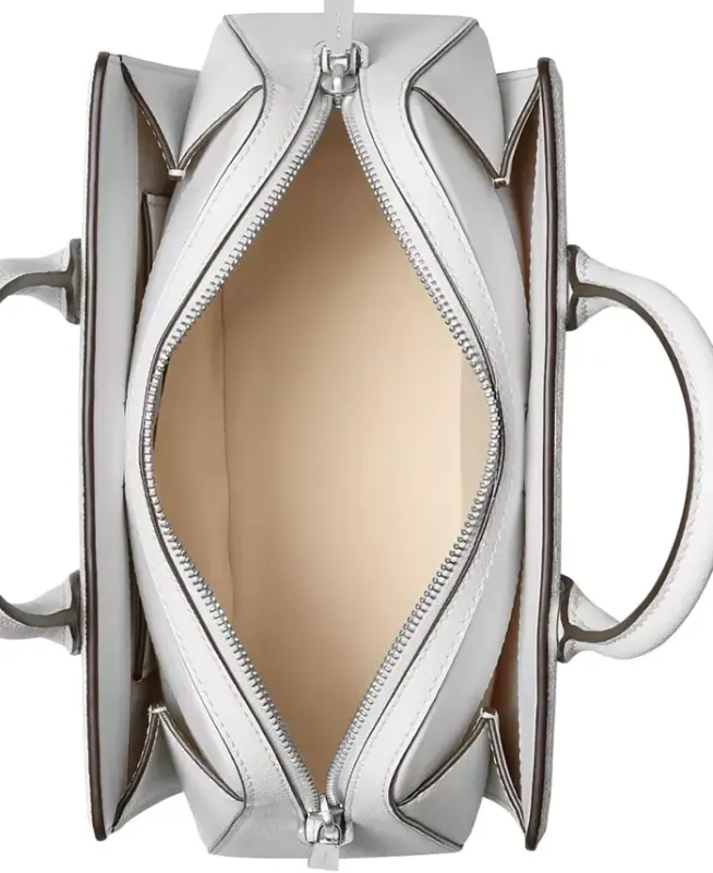 Laila Small Crossbody Satchel-Optic White/ Allum - 3