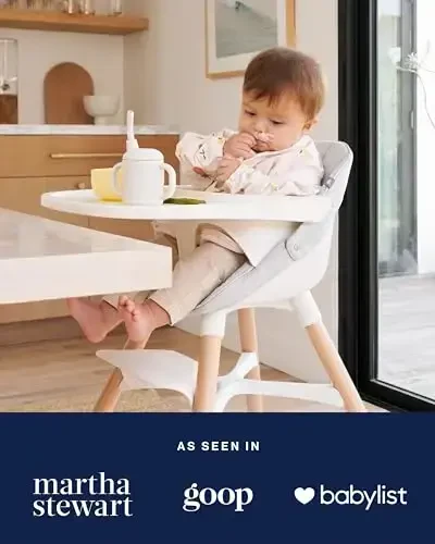 Lalo First Bites Silicone Baby Feeding Set - Baby Led Weaning Supplies - Non-Toxic Silicone - Includes 2 Spoons, Training Cup, & Suction Bowl - 4 Pieces - Lavender - 5