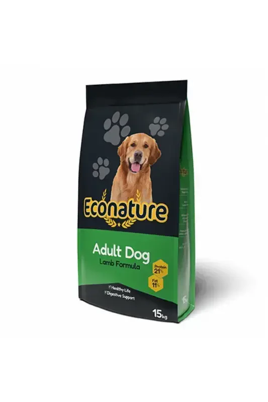 Lamb Adult Dog Food 15 Kg - ECONATURE
