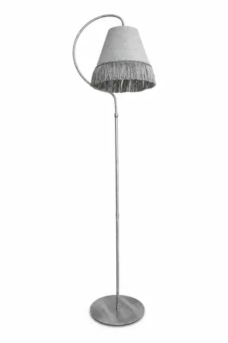 ⭐️Lambader + Tekli Sarkıt⭐️ Çise Set Siyah Gümüş Patine ⭐️Abajur GRİ Şapka Bohem Tarzın Modern Hali - Gümüş 2 SET - 4