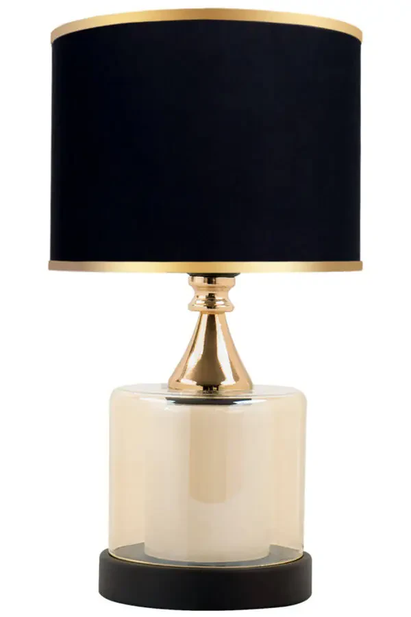 Lambent Gold Mini Glass Lampshade - 1
